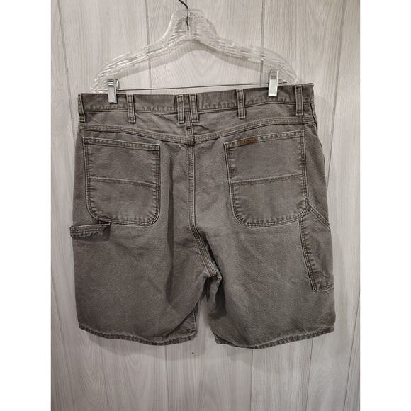 C E Schmidt Workwear Denim Shorts Jorts Gray 3T311OL 38 - Picture 2 of 7